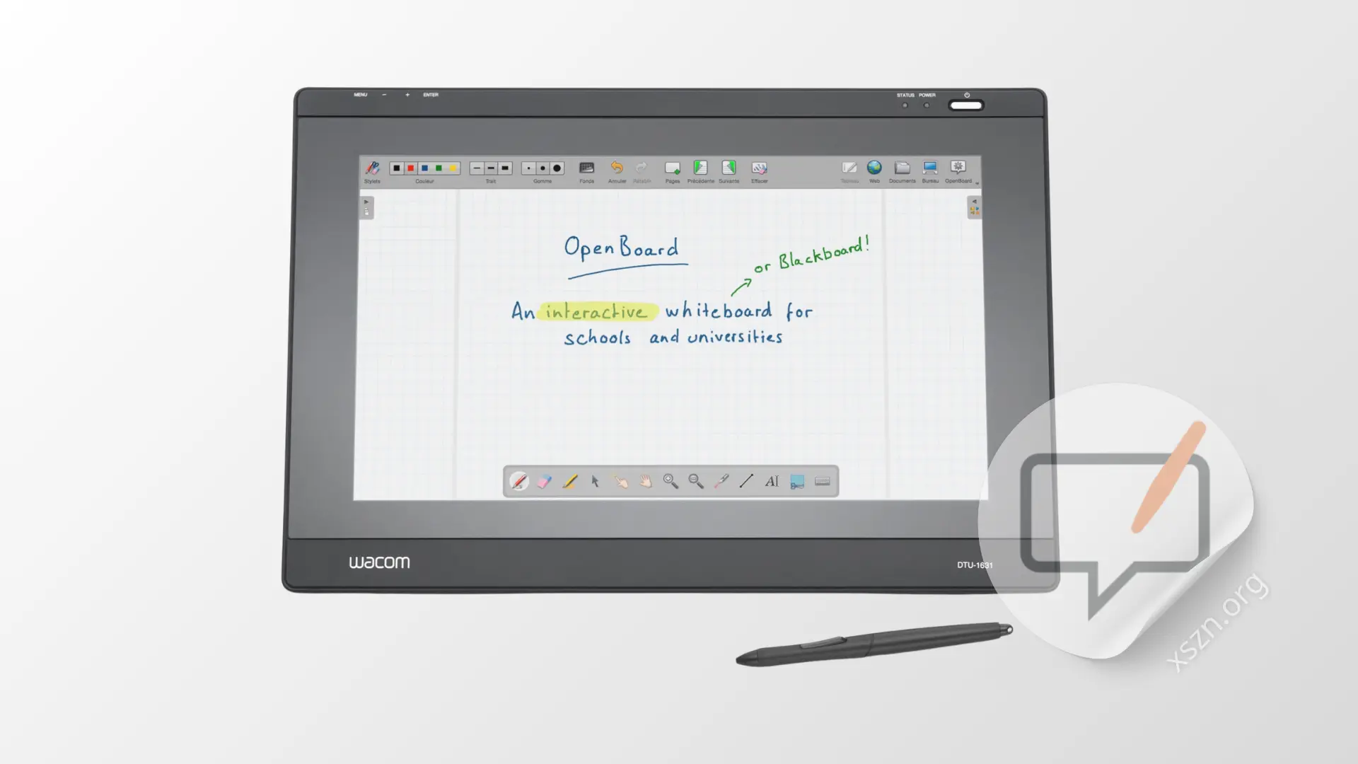 “OpenBoard”屏幕截图