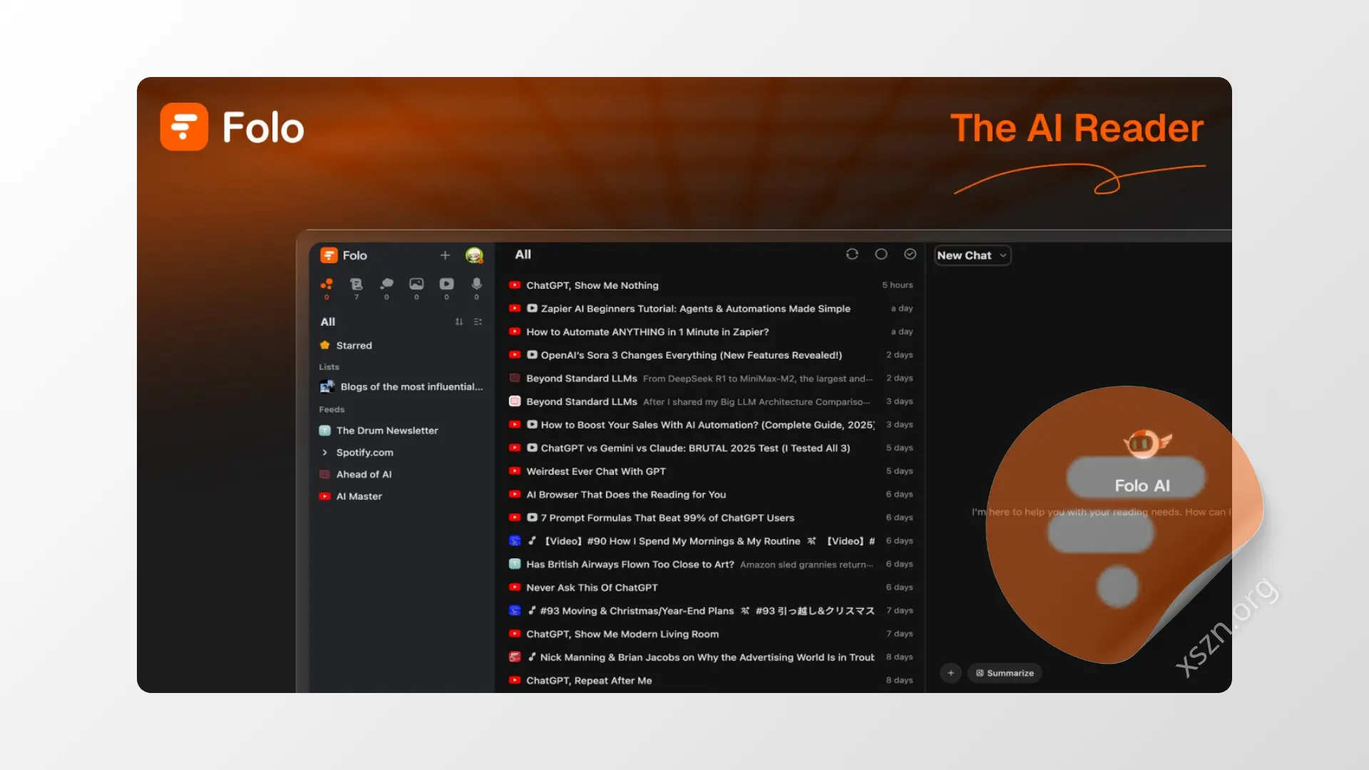 “Folo”屏幕截图